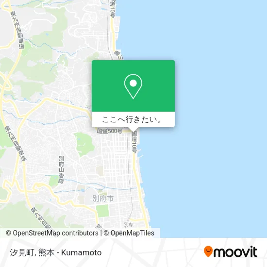 汐見町地図