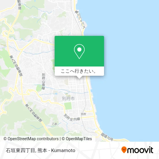 石垣東四丁目地図