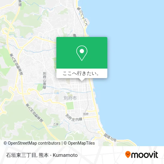 石垣東三丁目地図