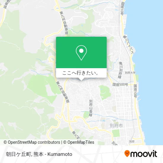 朝日ケ丘町地図