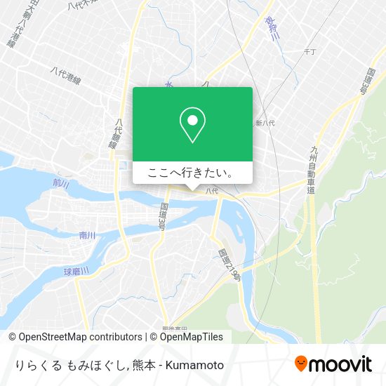 りらくる もみほぐし地図