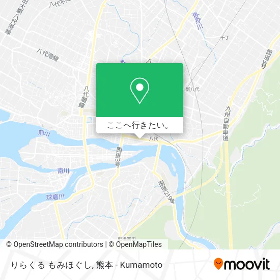 りらくる もみほぐし地図