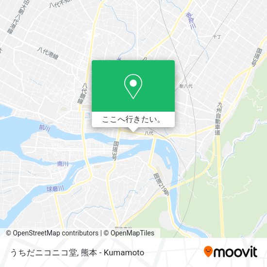 うちだニコニコ堂地図