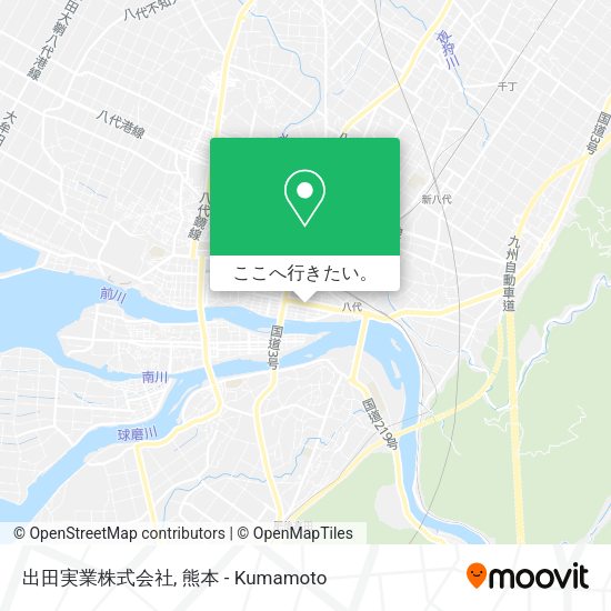 出田実業株式会社地図