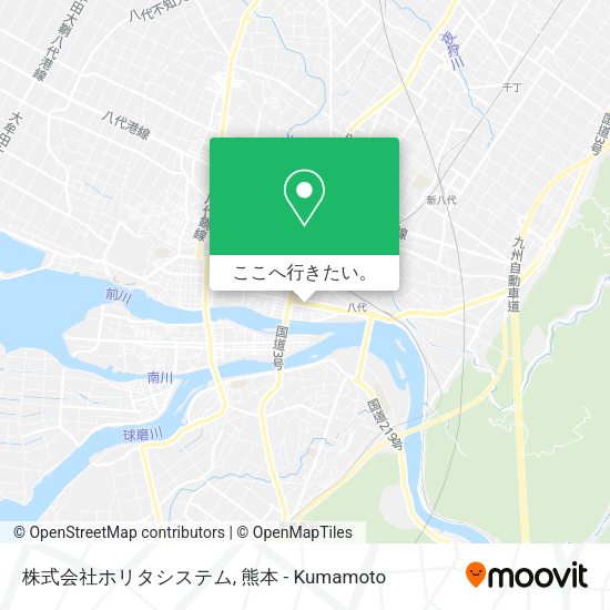 株式会社ホリタシステム地図