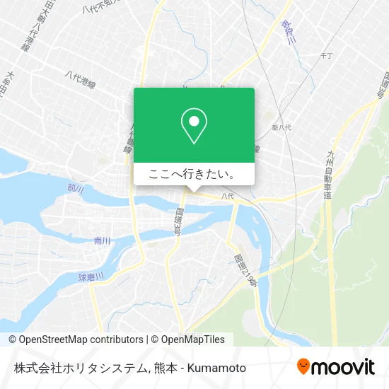 株式会社ホリタシステム地図
