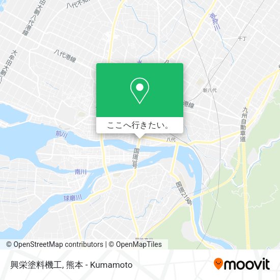 興栄塗料機工地図