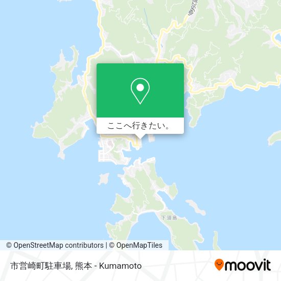 市営崎町駐車場地図