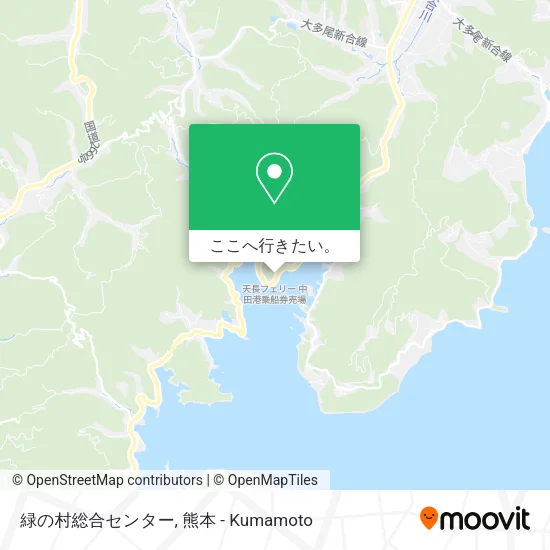 緑の村総合センター地図