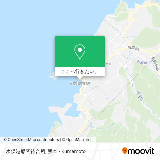 水俣港船客待合所地図