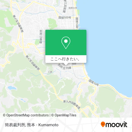簡易裁判所地図