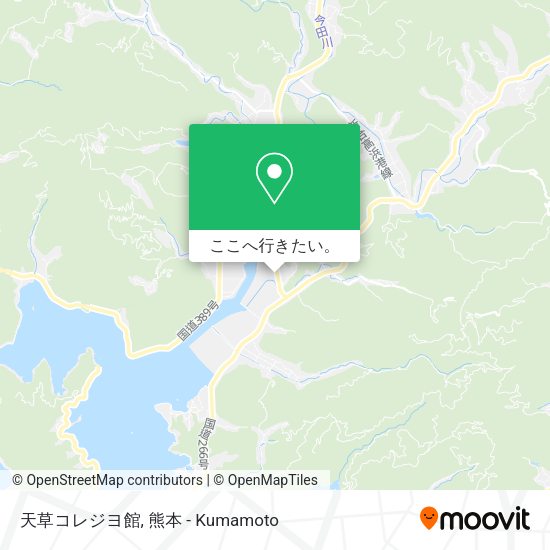 天草コレジヨ館地図