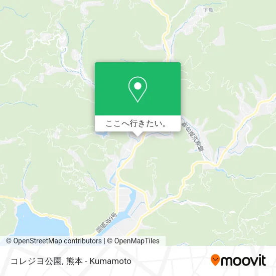 コレジヨ公園地図