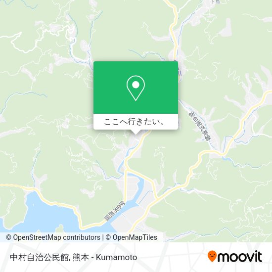中村自治公民館地図