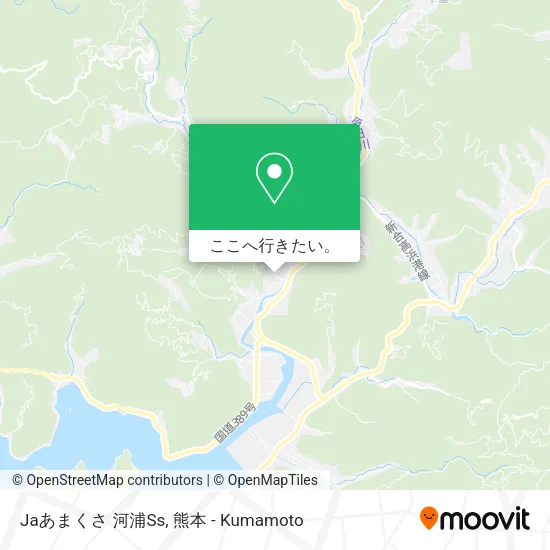 Jaあまくさ 河浦Ss地図