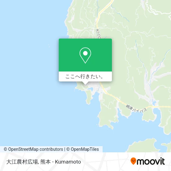 大江農村広場地図