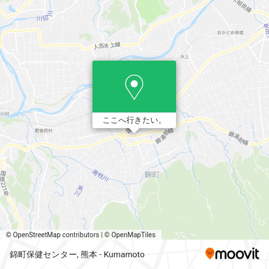錦町保健センター地図