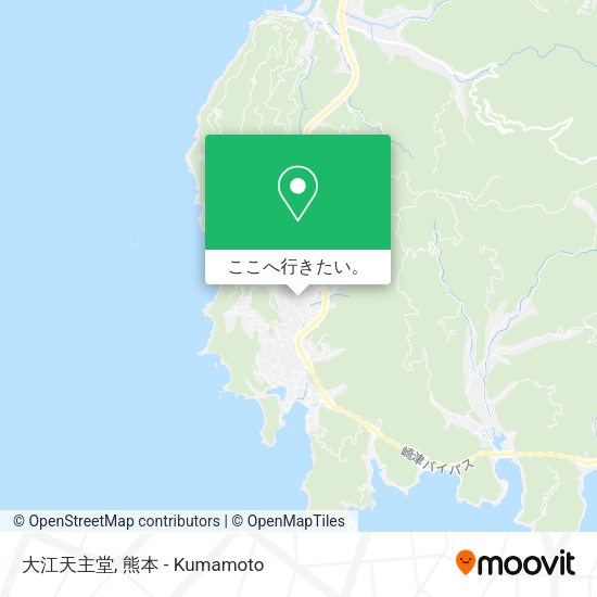大江天主堂地図