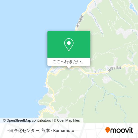 下田浄化センター地図