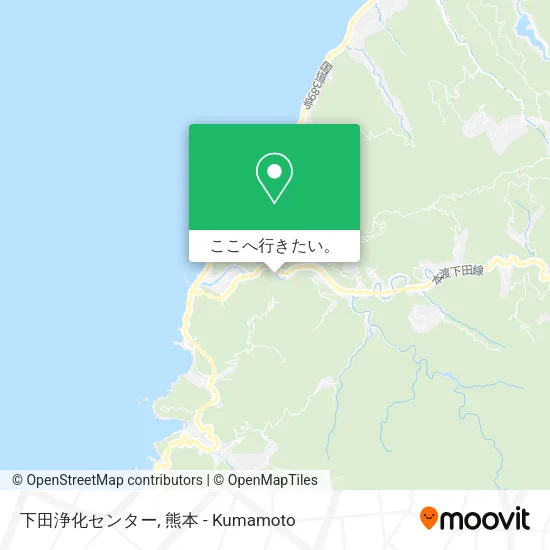 下田浄化センター地図