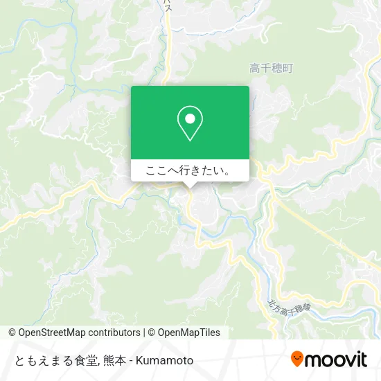 ともえまる食堂地図