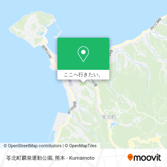 苓北町麟泉運動公園地図