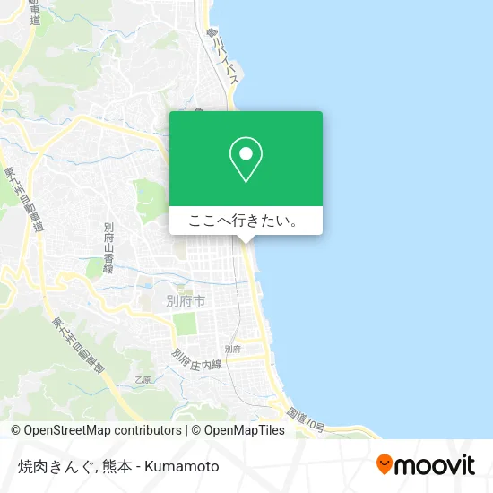 焼肉きんぐ地図