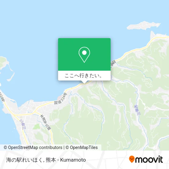 海の駅れいほく地図