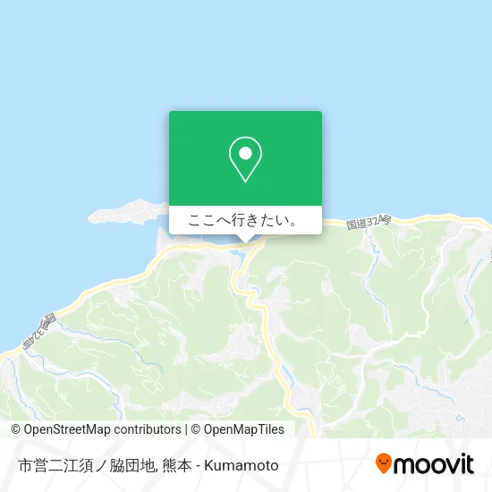 市営二江須ノ脇団地地図