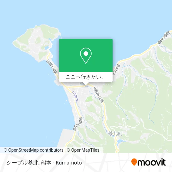 シープル苓北地図