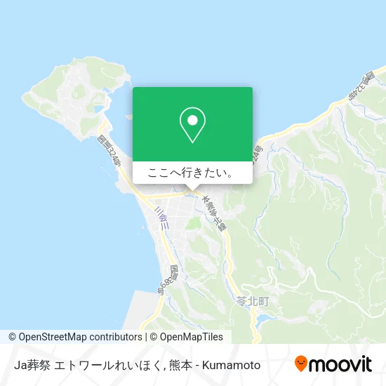 Ja葬祭 エトワールれいほく地図