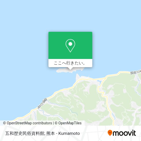 五和歴史民俗資料館地図
