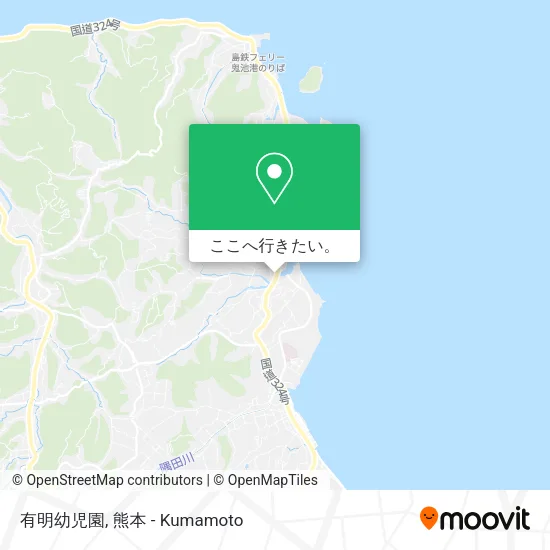 有明幼児園地図