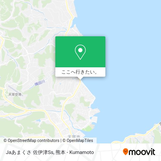Jaあまくさ 佐伊津Ss地図