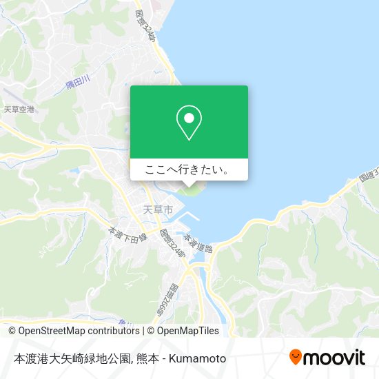 本渡港大矢崎緑地公園地図