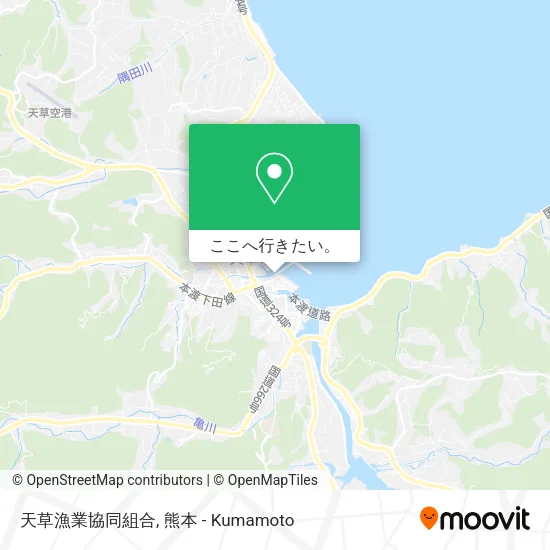 天草漁業協同組合地図