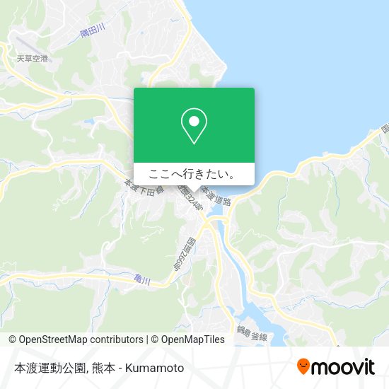 本渡運動公園地図