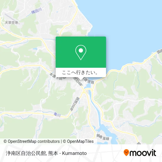 浄南区自治公民館地図