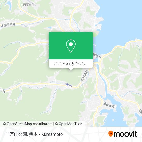 十万山公園地図