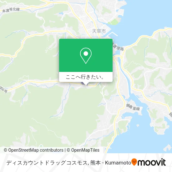 ディスカウントドラッグコスモス地図