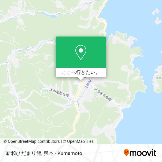 新和ひだまり館地図