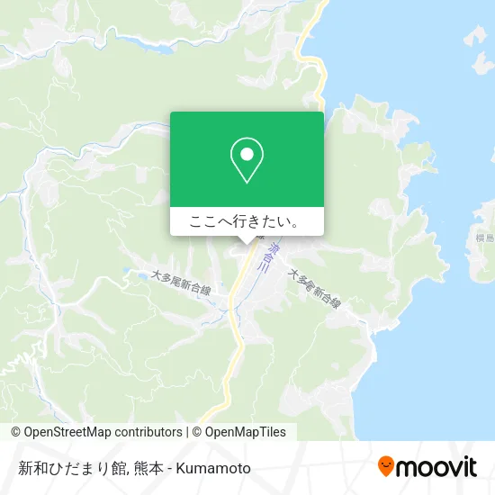 新和ひだまり館地図