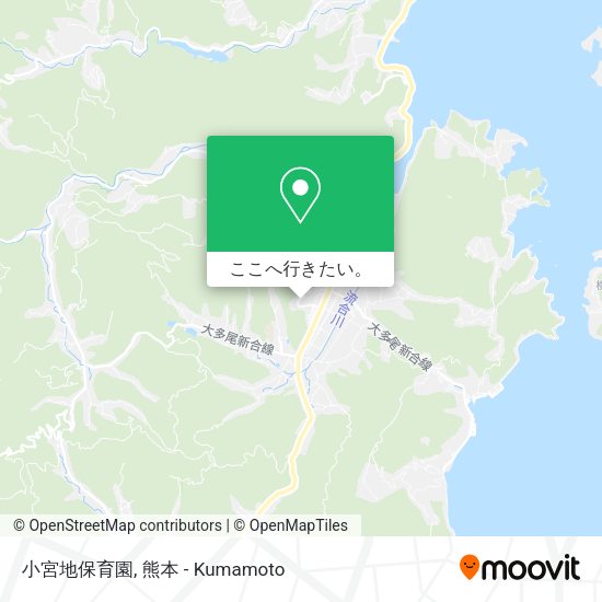 小宮地保育園地図