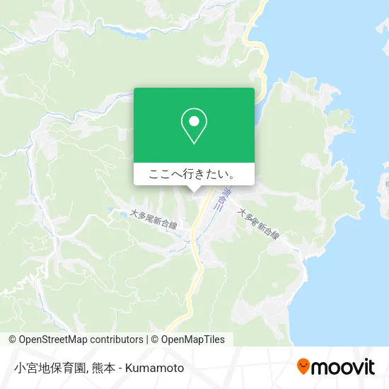 小宮地保育園地図