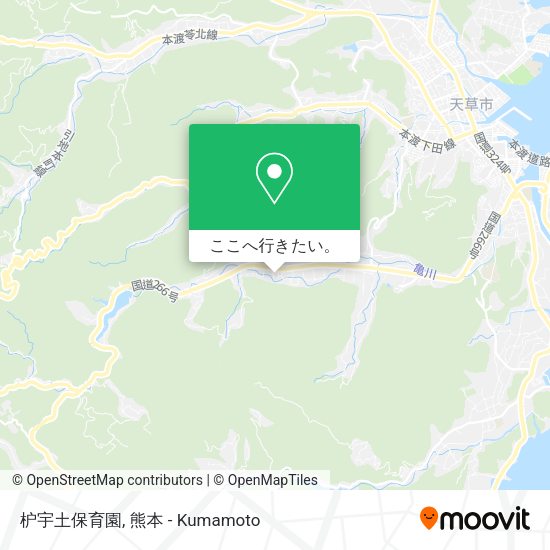枦宇土保育園地図