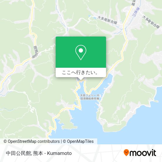中田公民館地図