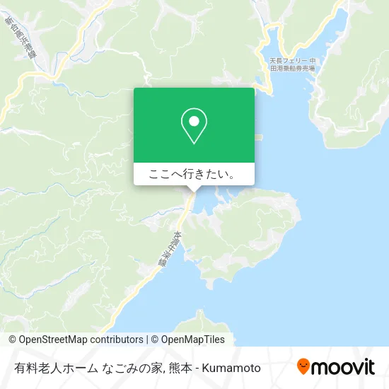 有料老人ホーム なごみの家地図