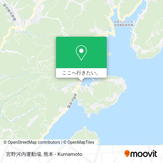 宮野河内運動場地図