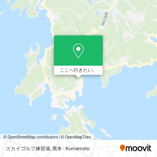 スカイゴルフ練習場地図