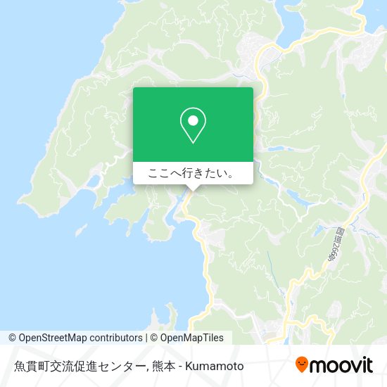 魚貫町交流促進センター地図